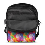 Colorful Balloon Pattern Print Rectangular Crossbody Bag