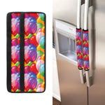 Colorful Balloon Pattern Print Refrigerator Handle Covers