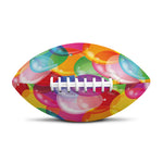 Colorful Balloon Pattern Print Rugby Ball