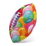 Colorful Balloon Pattern Print Rugby Ball