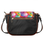 Colorful Balloon Pattern Print Saddle Bag