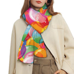 Colorful Balloon Pattern Print Scarf