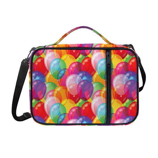 Colorful Balloon Pattern Print Shoulder Strap Bible Bag
