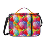 Colorful Balloon Pattern Print Shoulder Strap Bible Bag