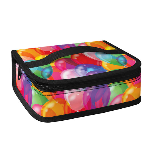 Colorful Balloon Pattern Print Small Lunch Bag