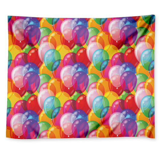 Colorful Balloon Pattern Print Tapestry