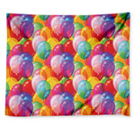 Colorful Balloon Pattern Print Tapestry