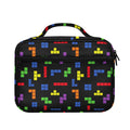 Colorful Block Puzzle Game Pattern Print Briefcase Bible Bag