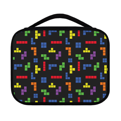 Colorful Block Puzzle Game Pattern Print Classic Bible Case