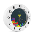 Colorful Block Puzzle Video Game Print Alarm Clock