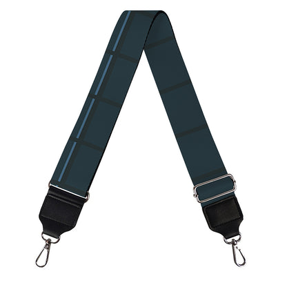 Colorful Block Puzzle Video Game Print Bag Strap