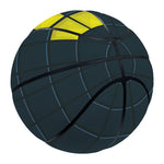 Colorful Block Puzzle Video Game Print Basketball