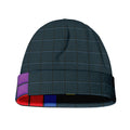 Colorful Block Puzzle Video Game Print Beanie