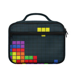 Colorful Block Puzzle Video Game Print Briefcase Bible Bag