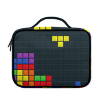 Colorful Block Puzzle Video Game Print Briefcase Bible Bag