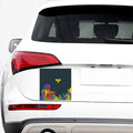 Colorful Block Puzzle Video Game Print Car Sticker