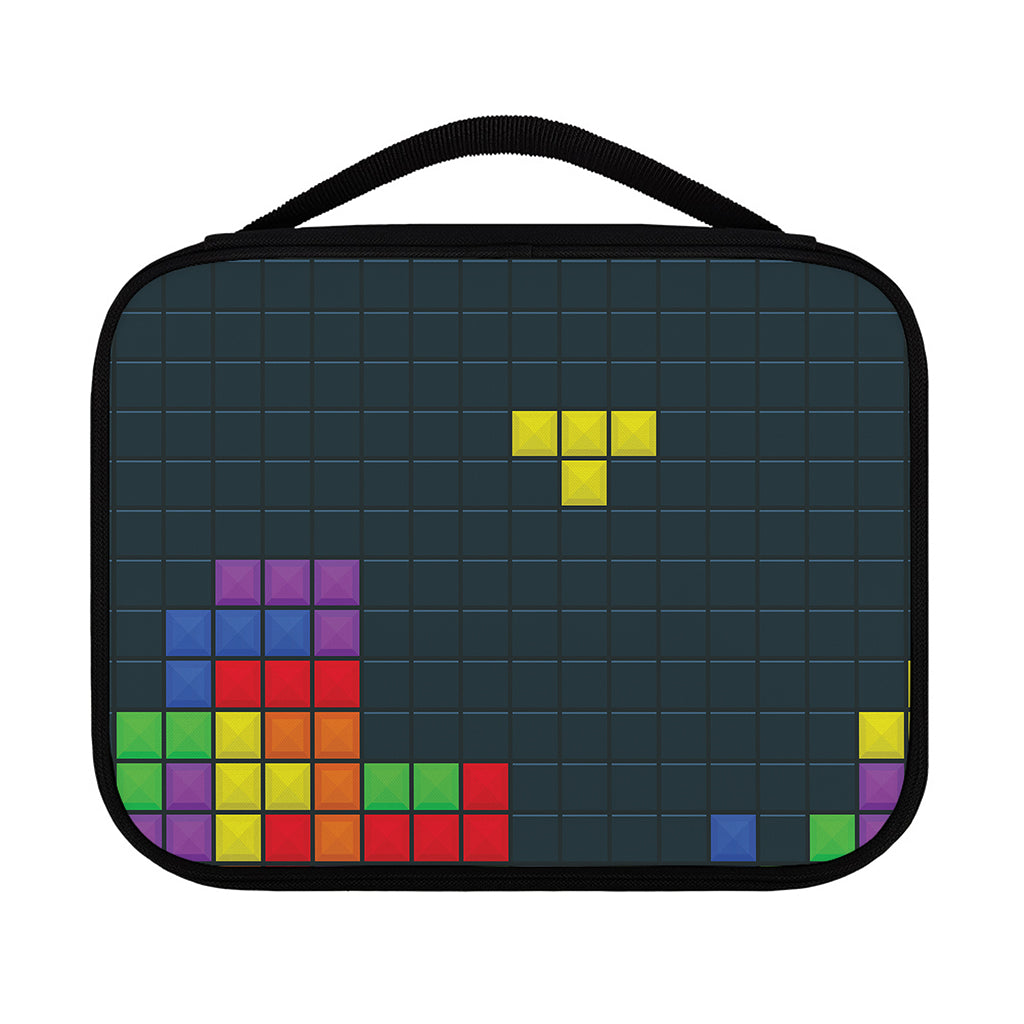 Colorful Block Puzzle Video Game Print Classic Bible Case