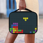 Colorful Block Puzzle Video Game Print Classic Bible Case