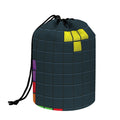 Colorful Block Puzzle Video Game Print Drawstring Makeup Bag