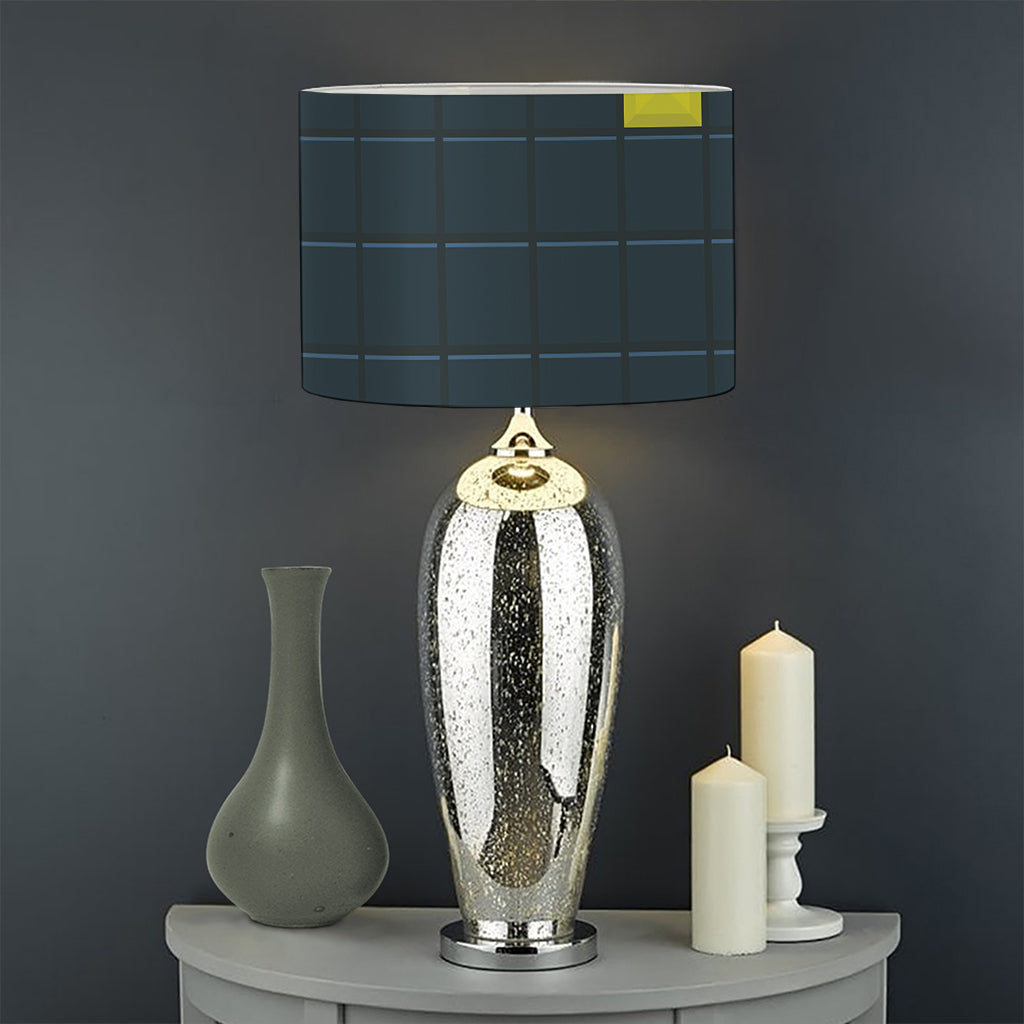 Colorful Block Puzzle Video Game Print Drum Lamp Shade