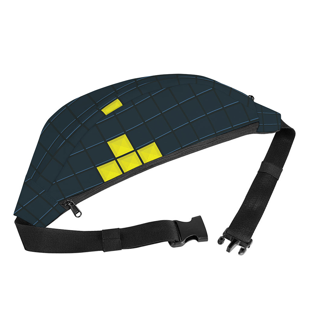 Colorful Block Puzzle Video Game Print Fanny Pack