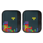 Colorful Block Puzzle Video Game Print Handle Covers