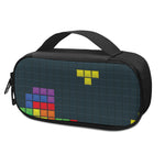 Colorful Block Puzzle Video Game Print Insulin Cooler Travel Case