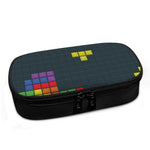 Colorful Block Puzzle Video Game Print Insulin Cooler Travel Case