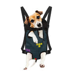 Colorful Block Puzzle Video Game Print Pet Carrier Backpack