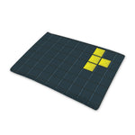 Colorful Block Puzzle Video Game Print Pet Cooling Mat Cover