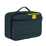 Colorful Block Puzzle Video Game Print Portable Lunch Bag