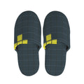 Colorful Block Puzzle Video Game Print Slippers