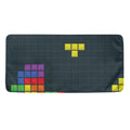 Colorful Block Puzzle Video Game Print Towel