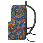 Colorful Bohemian Mandala Pattern Print Backpack