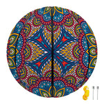 Colorful Bohemian Mandala Pattern Print Basketball
