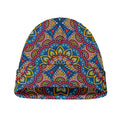 Colorful Bohemian Mandala Pattern Print Beanie