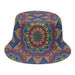 Colorful Bohemian Mandala Pattern Print Bucket Hat