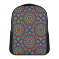 Colorful Bohemian Mandala Pattern Print Casual Backpack