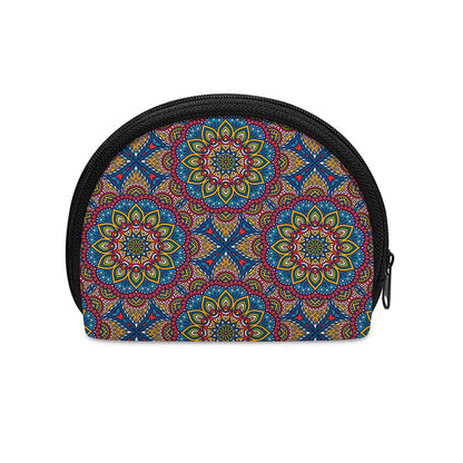 Colorful Bohemian Mandala Pattern Print Coin Purse