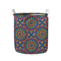 Colorful Bohemian Mandala Pattern Print Collapsible Laundry Basket