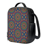 Colorful Bohemian Mandala Pattern Print Crossbody Lunch Bag