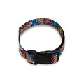 Colorful Bohemian Mandala Pattern Print Dog Collar