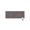 Colorful Bohemian Mandala Pattern Print Extended Mouse Pad