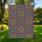Colorful Bohemian Mandala Pattern Print Garden Flag