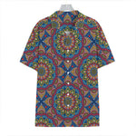 Colorful Bohemian Mandala Pattern Print Hawaiian Shirt
