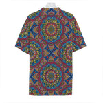 Colorful Bohemian Mandala Pattern Print Hawaiian Shirt