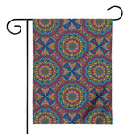 Colorful Bohemian Mandala Pattern Print House Flag