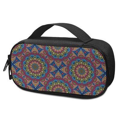 Colorful Bohemian Mandala Pattern Print Insulin Cooler Travel Case