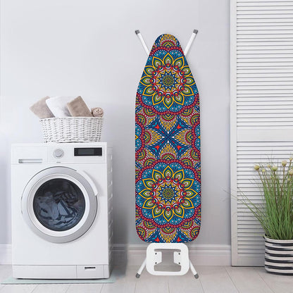 Colorful Bohemian Mandala Pattern Print Ironing Board Cover