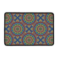 Colorful Bohemian Mandala Pattern Print Kitchen Mat